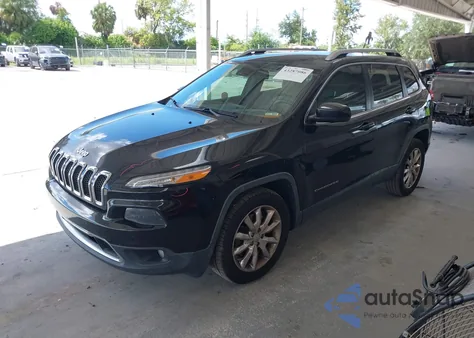 2015 Jeep Cherokee Limited from USA, damaged, VIN 1C4PJLDS2FW553960